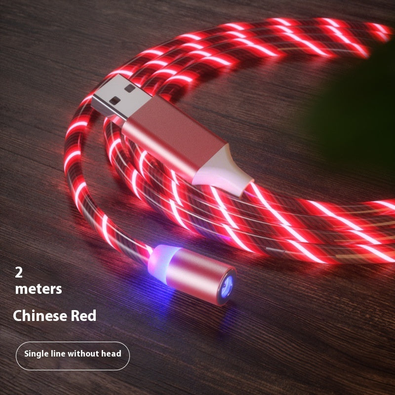 ✨ Fast Charging Cable – LED & Magnet Magic