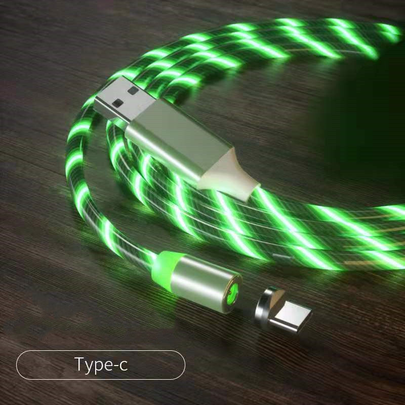✨ Fast Charging Cable – LED & Magnet Magic