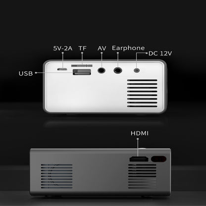 ✨ Mini Projecteur HD 1080P T300 – Cinéma à la maison partout avec vous