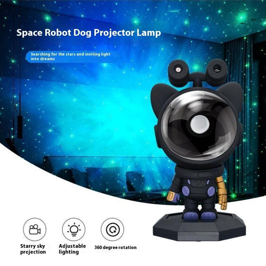 ⭐ Cosmo Dog Lamp – Lumière Ambiance Galaxie USB
