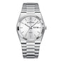 Double Calendar Advanced Stainless Steel Luminous Men's Watch