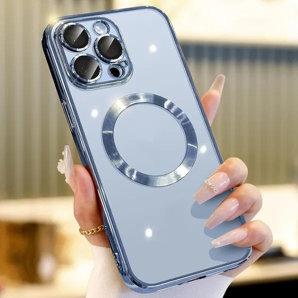 Coque MagSafe iPhone avec Protection Caméra
