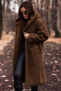 ✨ Manteau Long Femme Automne-Hiver – Teddy Douillet en Fausse Laine, Élégant et Chaud