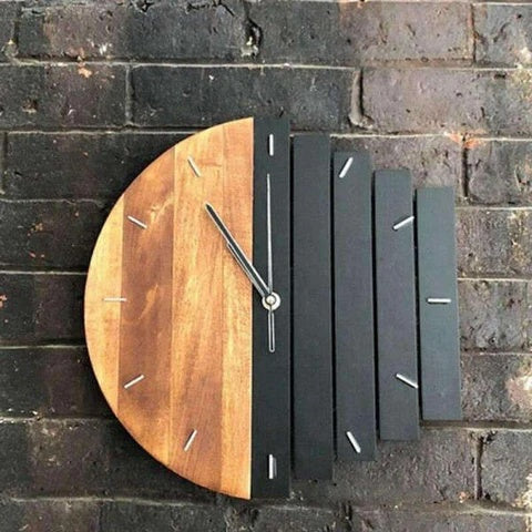 Horloge Murale Bois – Élégance Naturelle pour Toute Pièce
