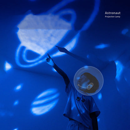 Lampe Astronaute Projecteur Galaxie – Nuit Étoilée Magique ✨