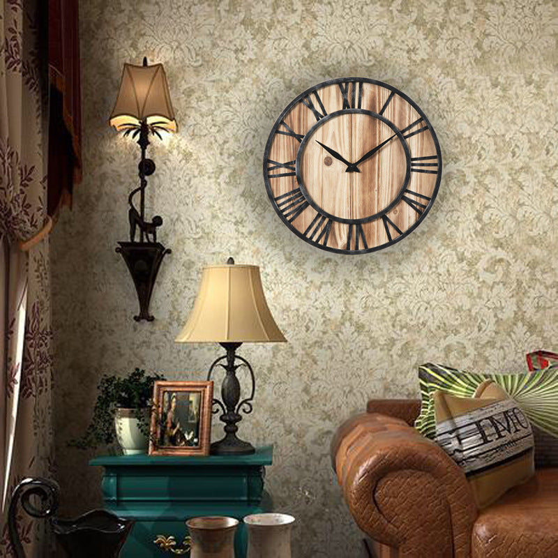 Horloge murale Vintage Design montre