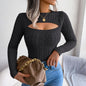 Pull Léger Femme Automne – Col Rond & Manches Longues Chic