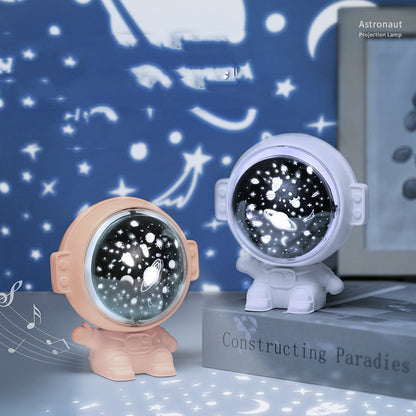 Lampe Astronaute Projecteur Galaxie – Nuit Étoilée Magique ✨