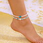 🌸 Bracelets de Cheville Perles – Style Été Femme