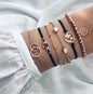 🌸 Lot Bracelets Bohèmes – Perles & Charms Vintage Femme