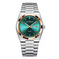 Double Calendar Advanced Stainless Steel Luminous Men's Watch