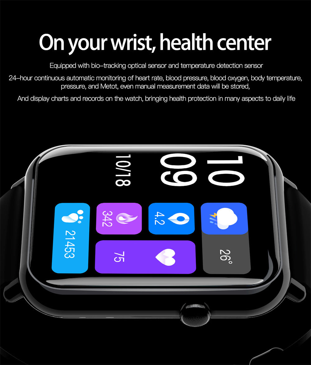💧 Montre Connectée Étanche – Smart & Sport
