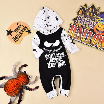 Combinaison Halloween Romper – Costume Effrayant et Confortable