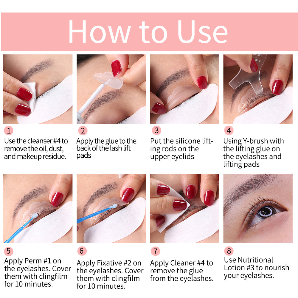 🔥 Kit Lash Lift ICONSIGN – Cils Relevés et Sublimes