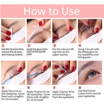 🔥 Kit Lash Lift ICONSIGN – Cils Relevés et Sublimes