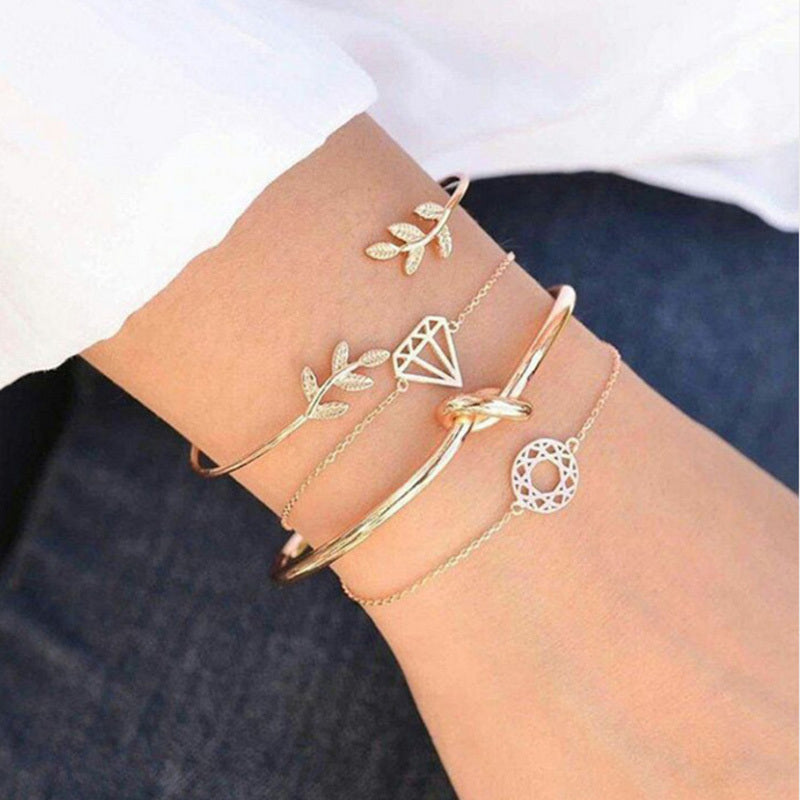 🌸 Lot Bracelets Bohèmes – Perles & Charms Vintage Femme