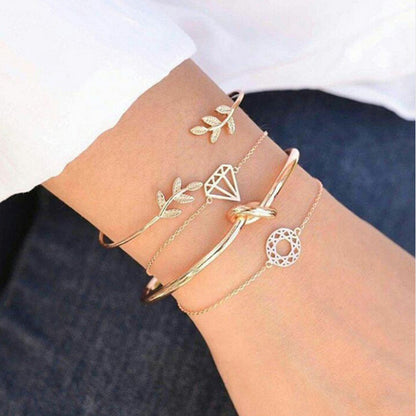 🌸 Lot Bracelets Bohèmes – Perles & Charms Vintage Femme