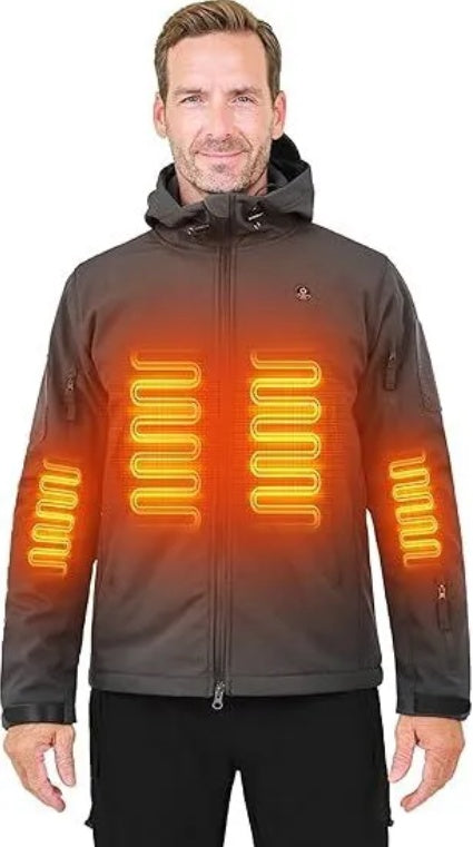 Veste Chauffante Homme – Softshell Hiver ANTARCTICA GEAR