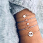 🌸 Lot Bracelets Bohèmes – Perles & Charms Vintage Femme