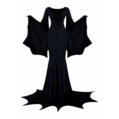 ️ Costume Halloween Sorcière Femme – Robe Élégante pour Fête et Carnaval