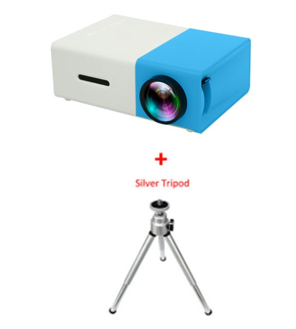 ✨ Projecteur Mini LED 1080P – Cinéma Haute Définition à la Maison ou en Déplacement 