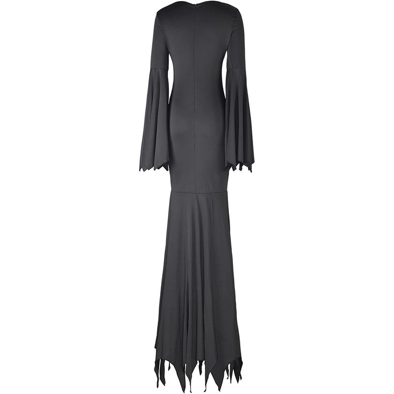 ️ Costume Halloween Sorcière Femme – Robe Élégante pour Fête et Carnaval