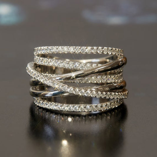 ✨ Bague Tendance – Effet 3D Chic