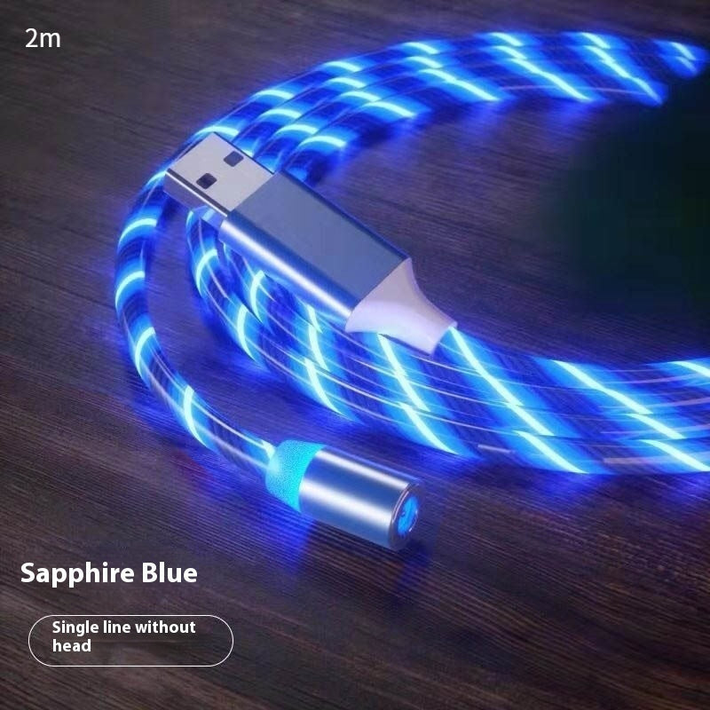 ✨ Fast Charging Cable – LED & Magnet Magic