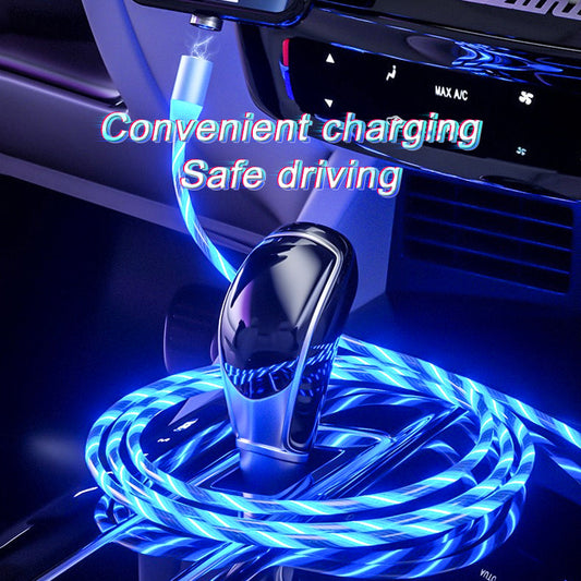 ✨ Fast Charging Cable – LED & Magnet Magic