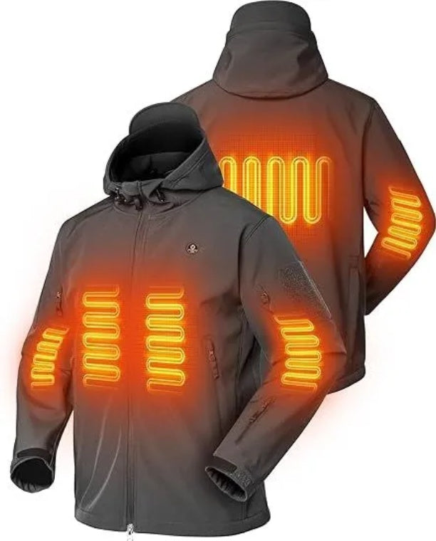 Veste Chauffante Homme – Softshell Hiver ANTARCTICA GEAR