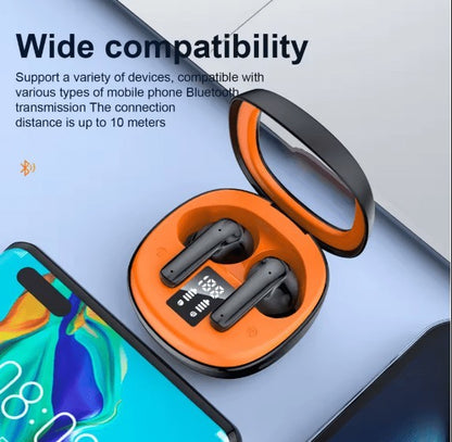 ✨ Wave Earbuds – Écouteurs Sans Fil Bluetooth, Son HD et Micro Clair