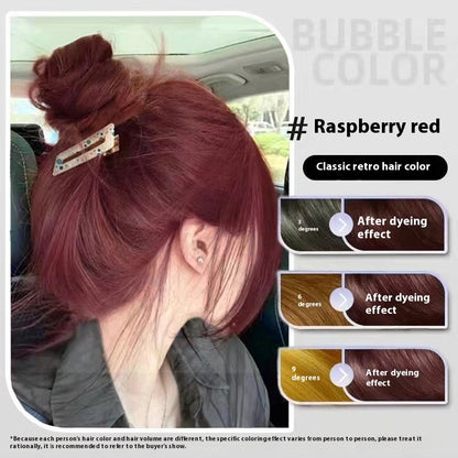 🎨 Crème Colorante Cheveux Bubble Dyed – Cassis Violet à Domicile