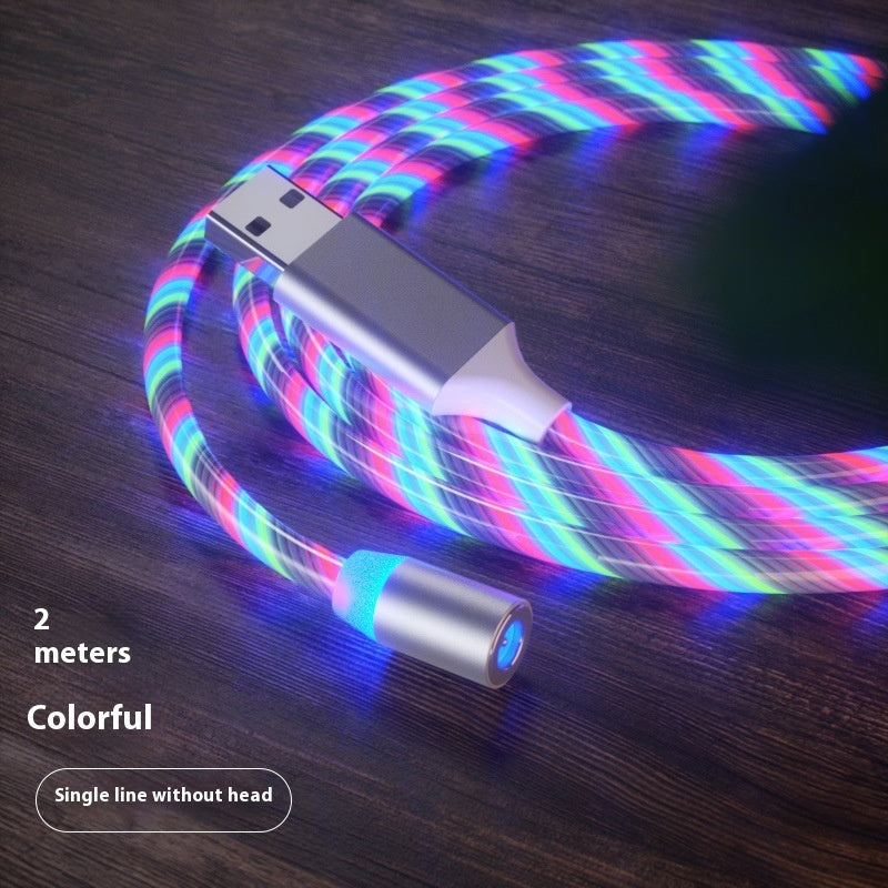 ✨ Fast Charging Cable – LED & Magnet Magic