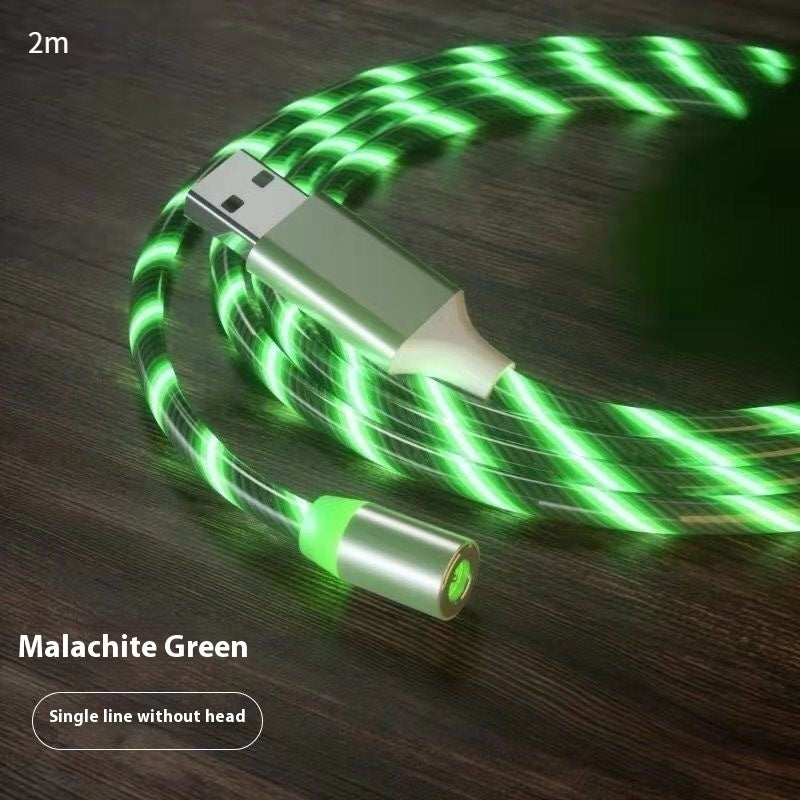 ✨ Fast Charging Cable – LED & Magnet Magic