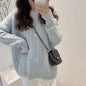 Pull Épais Femme – Tricot Fleurs Chanvre, Confort et Style