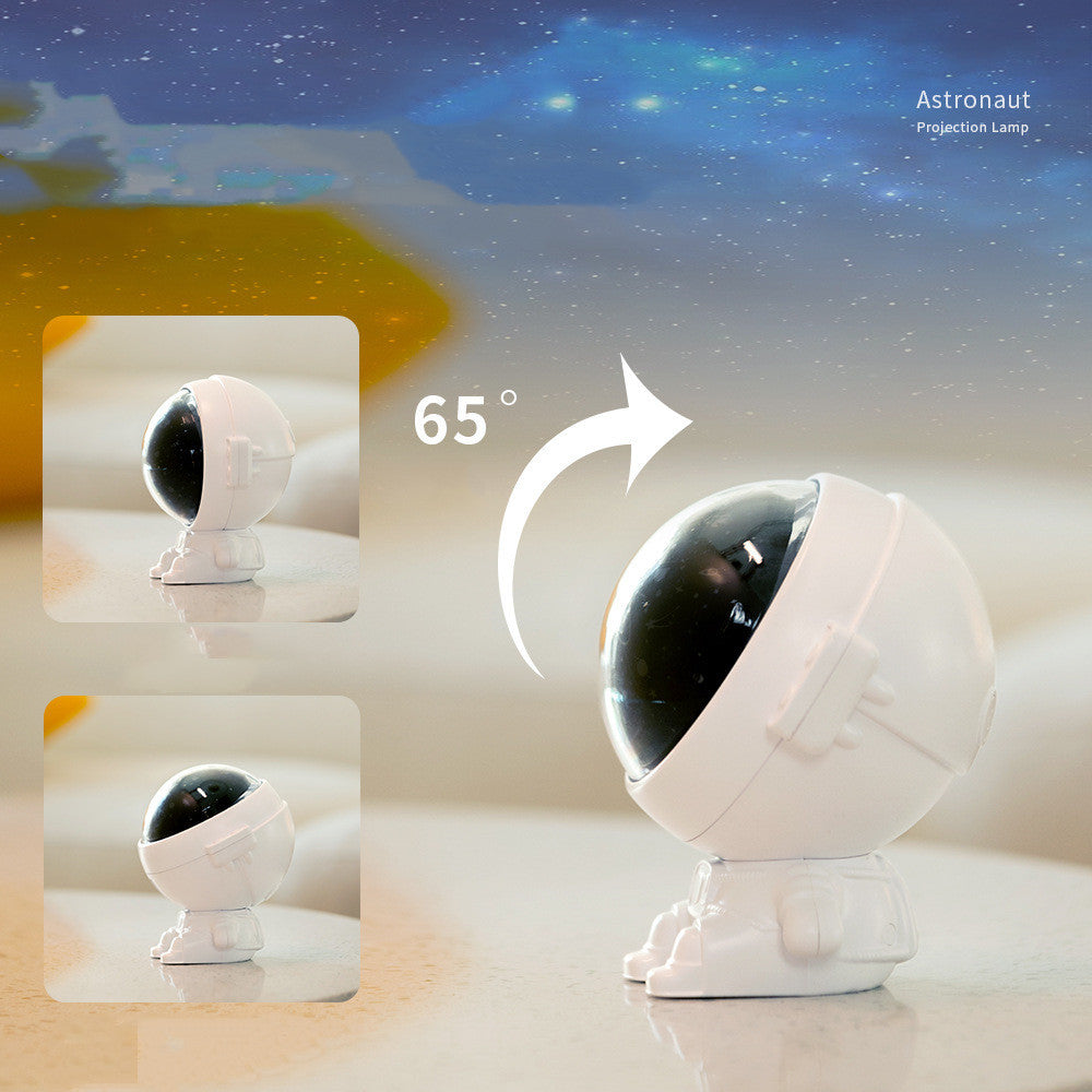 Lampe Astronaute Projecteur Galaxie – Nuit Étoilée Magique ✨