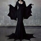 ️ Costume Halloween Sorcière Femme – Robe Élégante pour Fête et Carnaval