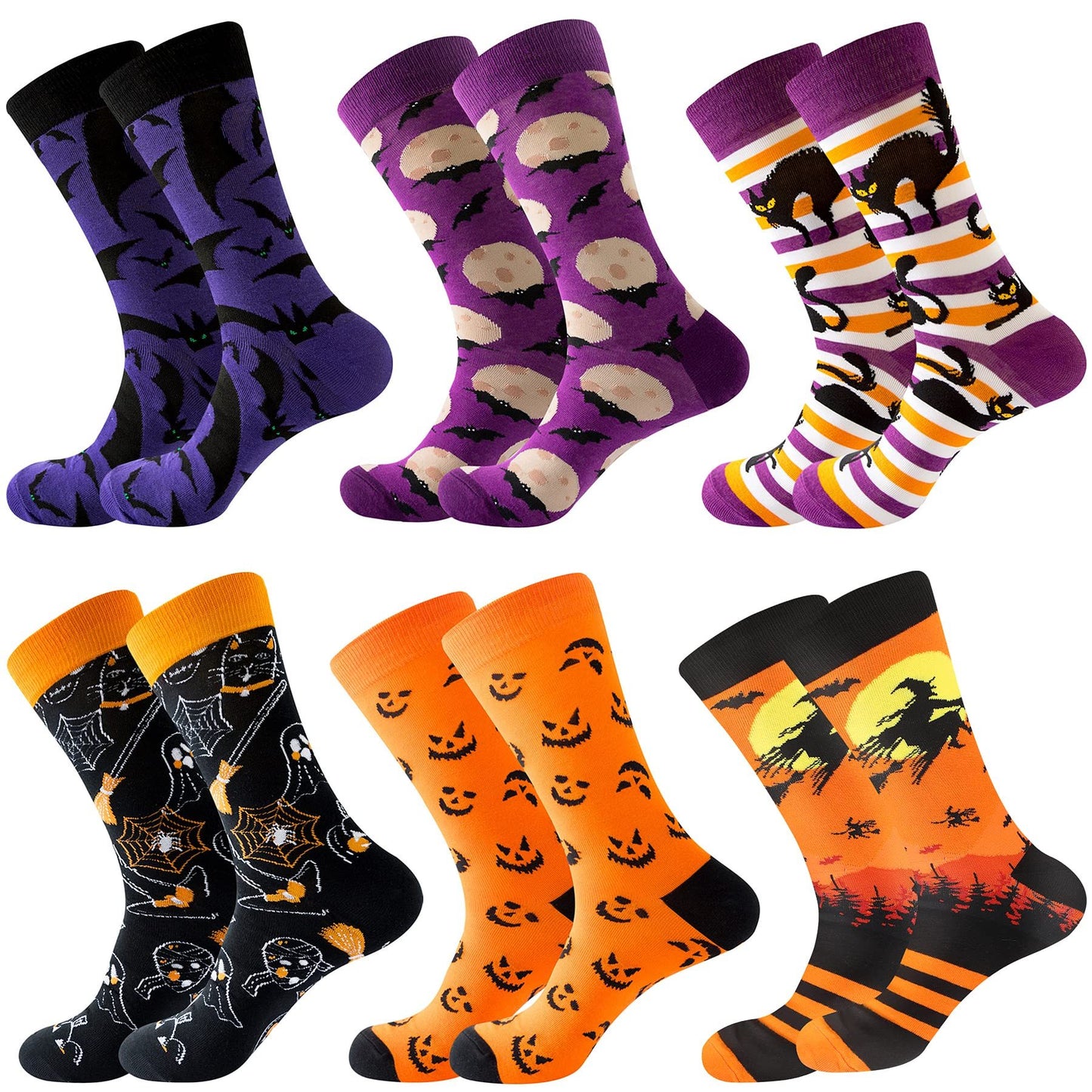 Chaussettes Originales Halloween – Cadeau Idéal pour Tous