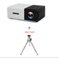 ✨ Projecteur Mini LED 1080P – Cinéma Haute Définition à la Maison ou en Déplacement 