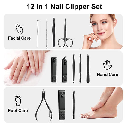 💅 Kit Ongles 12 en 1 – Pour Toute la Famille