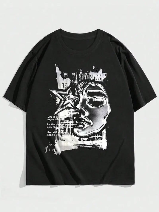 T-shirt Stylé Homme Imprimé – L’Essentiel du Dressing Décontracté