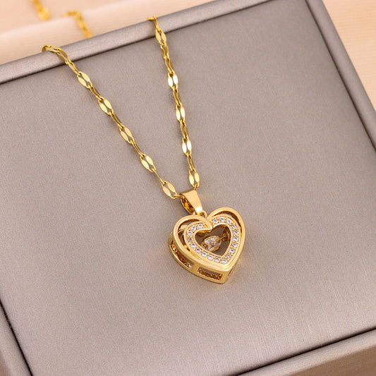 ✨ Love Necklace – Cadeau Idéal pour Elle