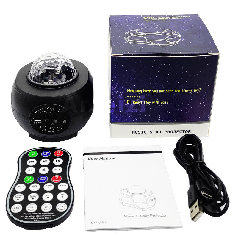 Projecteur Ciel Étoilé Musical – Lampe de Nuit Intelligente