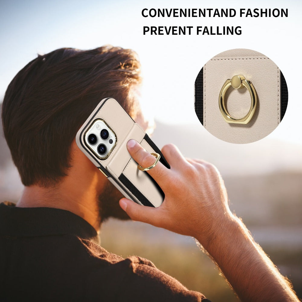 ✨ Coque Téléphone avec Anneau Flexible – Protection & Style