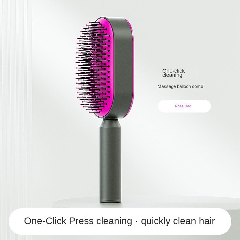 🌟 Hair Growth Comb – Brosse Auto-nettoyante & Stimule la Circulation