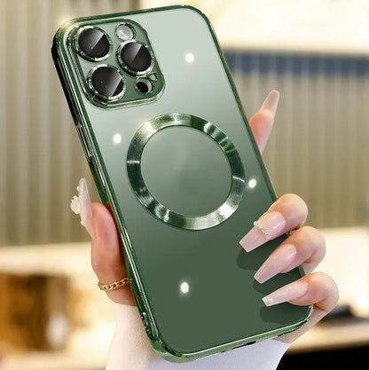 Coque MagSafe iPhone avec Protection Caméra