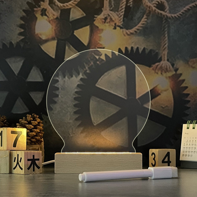 ✨ Laissez vos messages briller ! ✨
 Avec le Tableau LED Créatif, écrivez vos mots doux, rappels ou dessins lumineux.
 Parfait comme cadeau original pour enfants, amis ou amoureux
 USB pratique, lumière douce &amp; déco unique
