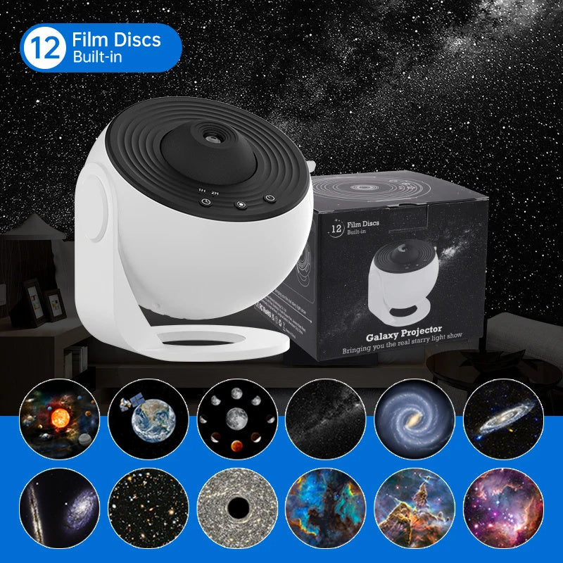 ✨ Un ciel étoilé… directement chez toi ! ✨
 Cadeau parfait – enfants, couples, soirées magiques 
 Allume, détends-toi & voyage dans les étoiles