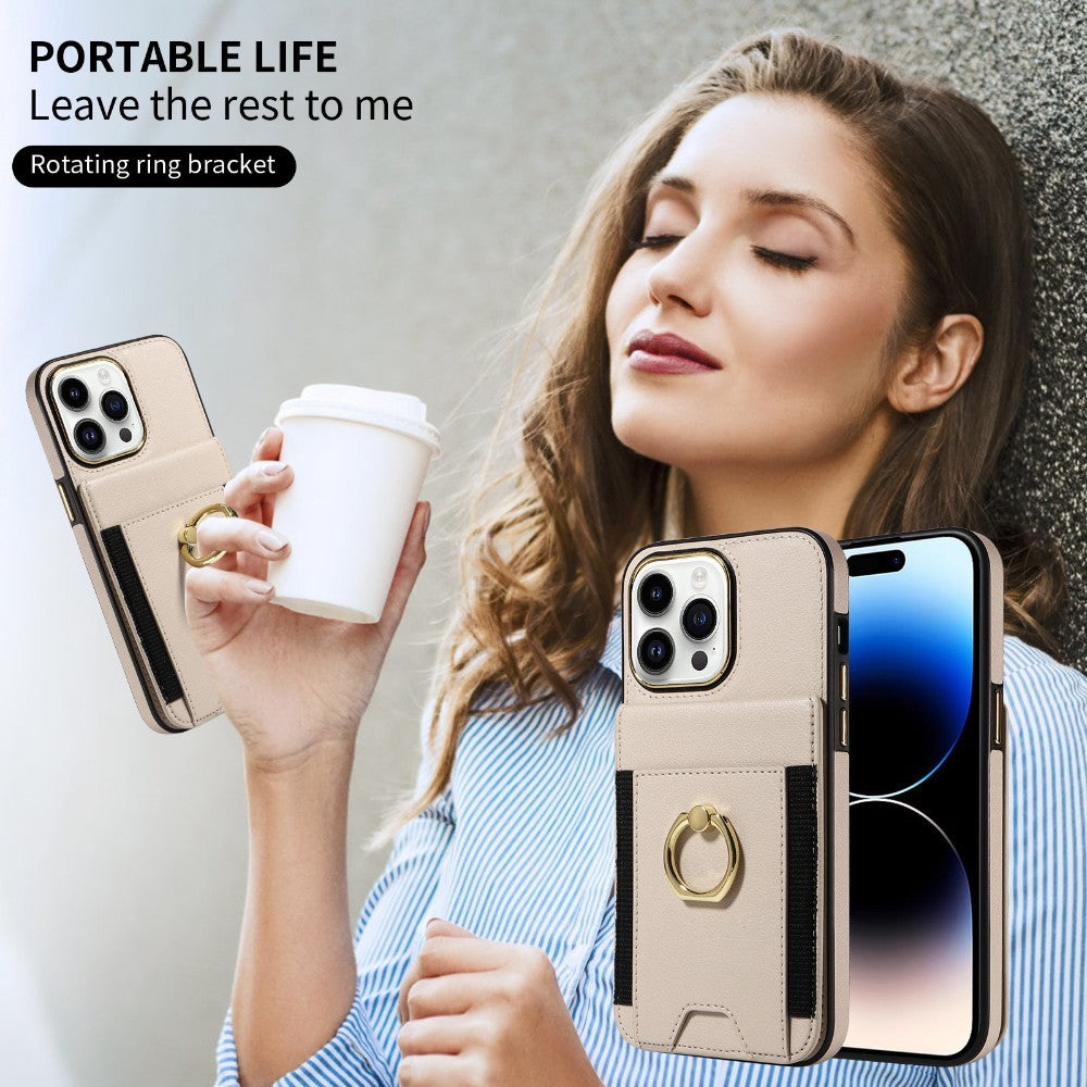 ✨ Coque Téléphone avec Anneau Flexible – Protection & Style