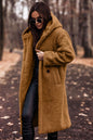 ✨ Manteau Long Femme Automne-Hiver – Teddy Douillet en Fausse Laine, Élégant et Chaud
